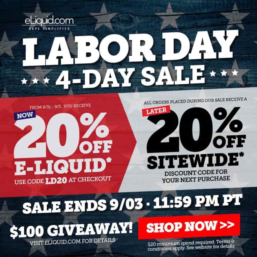 Labor Day 20/20/20 Giveaway!