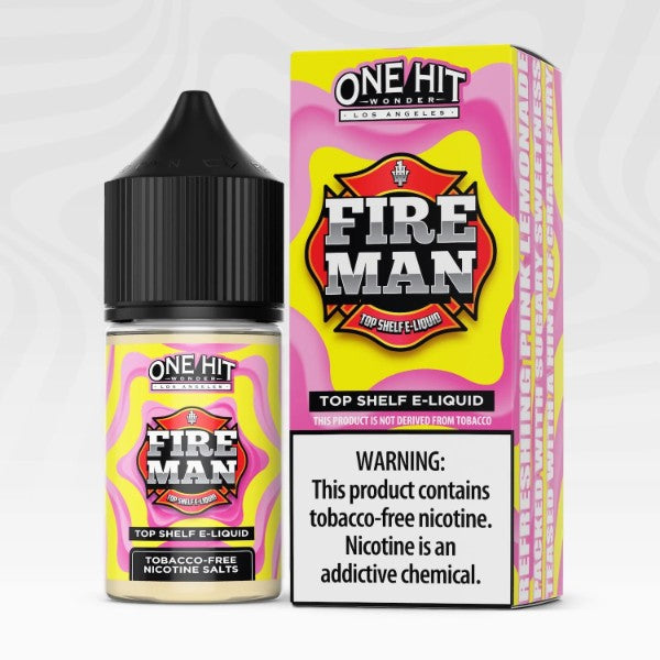 One Hit Wonder TFN Salt Vape Juice 30mL Fire Man