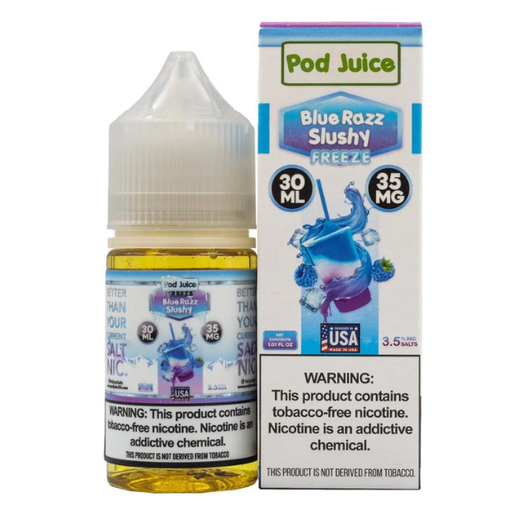 Best Deal Pod Juice Salt Series 30ML - Blue Slushy Freeze