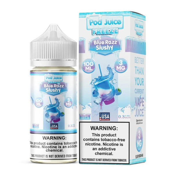 Best Deal Pod Juice Salt Series 30ML - Blue Razz Slushy