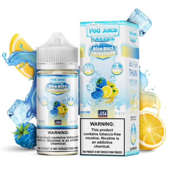 Best Deal Pod Juice Salt Series 30ML - Blue Razz Lemonade