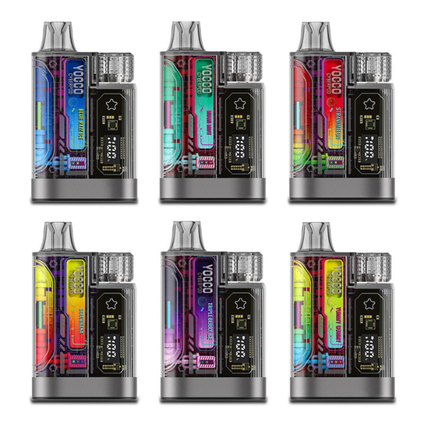 Yocco CyberPod 12K Disposable Vape 5 Pack 20mL