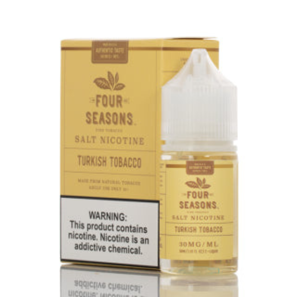  Best Deal Four Seasons Salt 30ML Vape Juice Turkish Tobacco