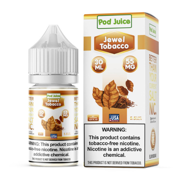 Best Deal Pod Juice Salt Series 30ML - Jewel Tobacco 