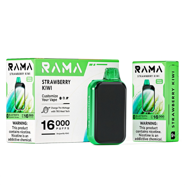 Best Deal Yovo Rama 16000 Puffs Disposable Vape 15mL - Strawberry Kiwi