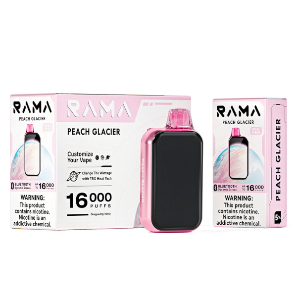 Best Deal Yovo Rama 16000 Puffs Disposable Vape 15mL - Peach Glacier