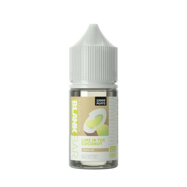 Best Deal Blank Bar 15000 Puff Juice Salt Series 30mL - Lime in the Coconut