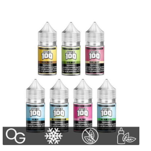 Keep It 100 TFN Salt Nic 30mL Best Flavors