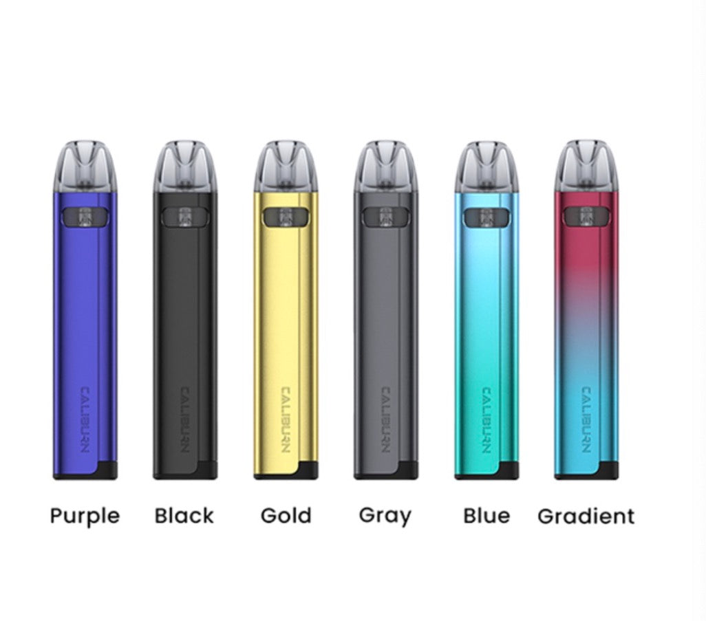 Uwell Caliburn A2s vape kit colors best sellers 