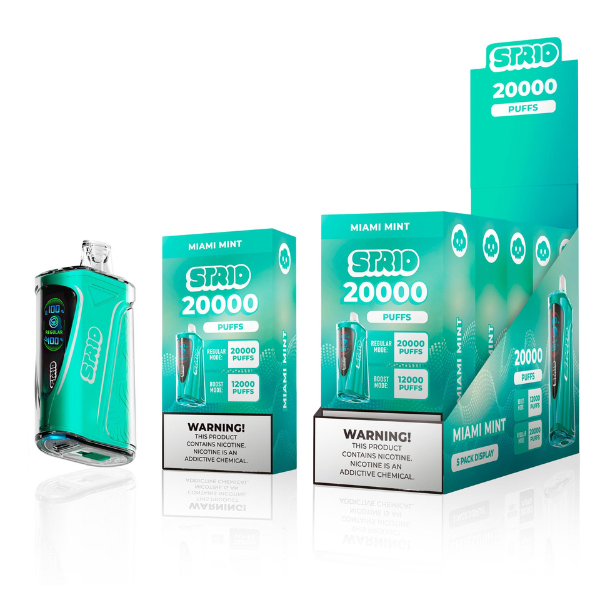 Best Deal STRIO 20000 Puffs Rechargeable Disposable Vape 24mL - Miami mint