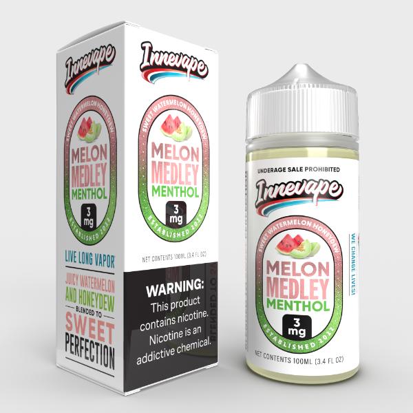 Innevape TFN Salt Series 30mL Best Flavor Melon Medley Menthol