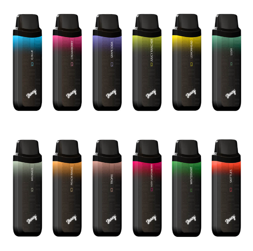 JUUCY Model Q 5500 Puffs Singe Disposable Vape Best Flavors