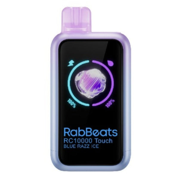 Best Deal RabBeats RC10000 TOUCH Disposable Vape Blue Razz Ice