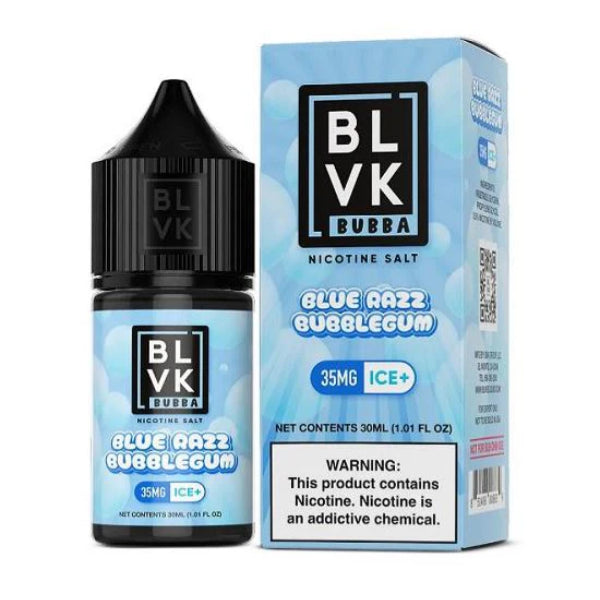 BLVK Salts 30mL Bubba Blue Razz Bubblegum