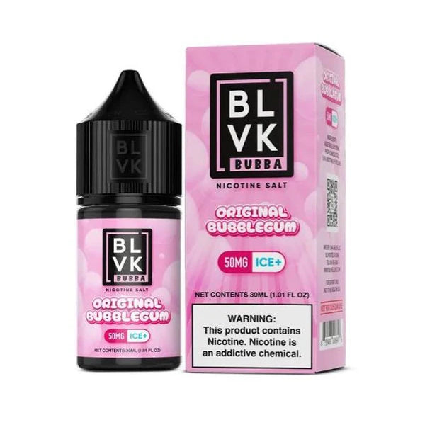 BLVK Salts 30mL Bubba Original Bubblegum