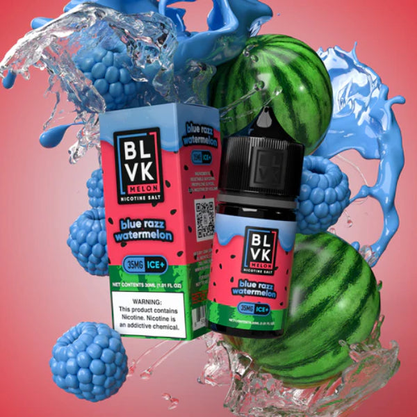 BLVK Salts 30mL Melon Blue Razz Watermelon