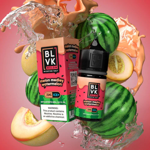 BLVK Salts 30mL Melon Melon Medley Watermelon