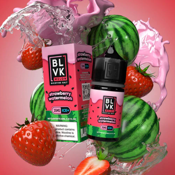 BLVK Salts 30mL Melon Strawberry Watermelon