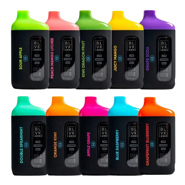 BLVK Bar 20k Puffs Disposable Vape 22mL Best Flavors