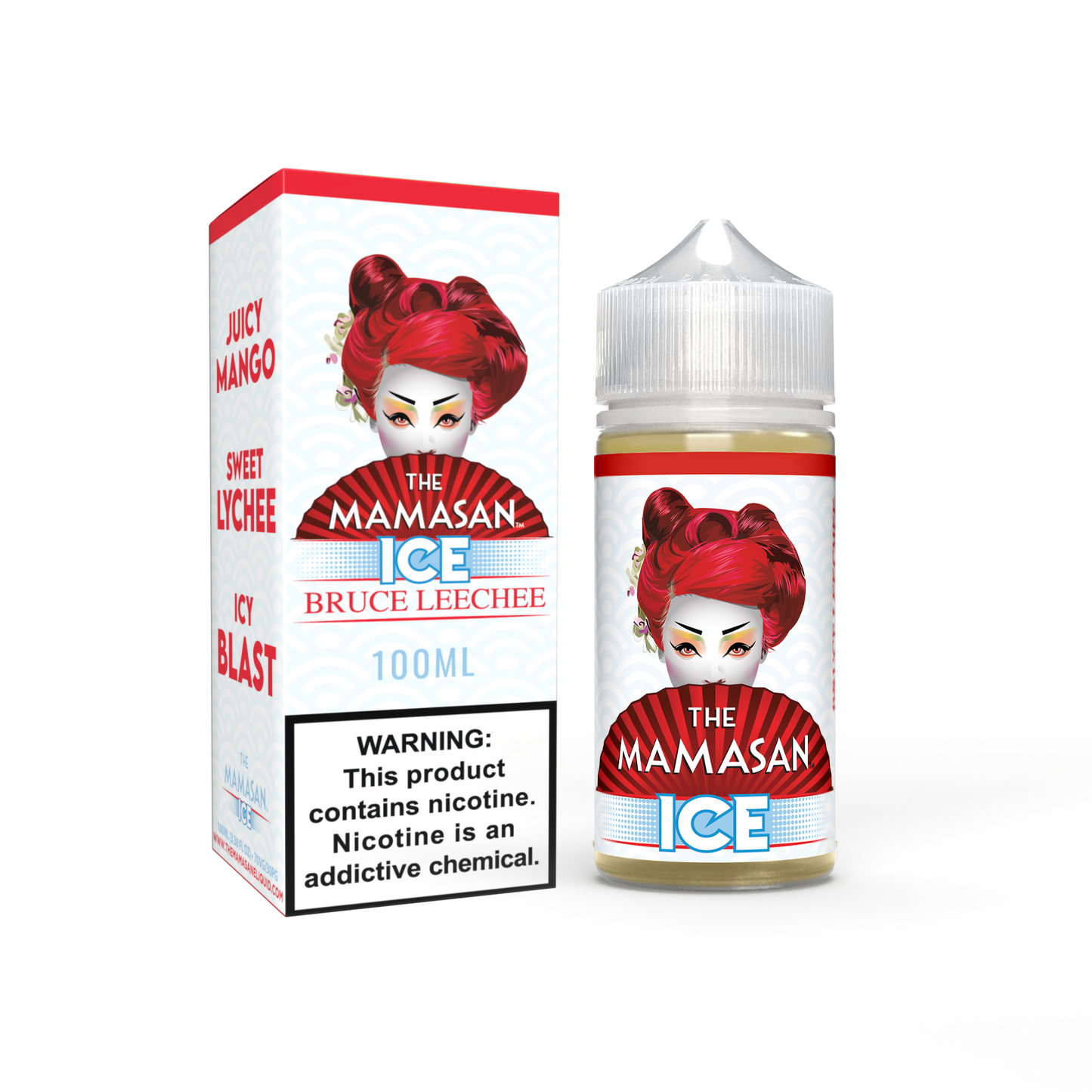 Bruce Leechee Ice Mamasan vape juice 100ml