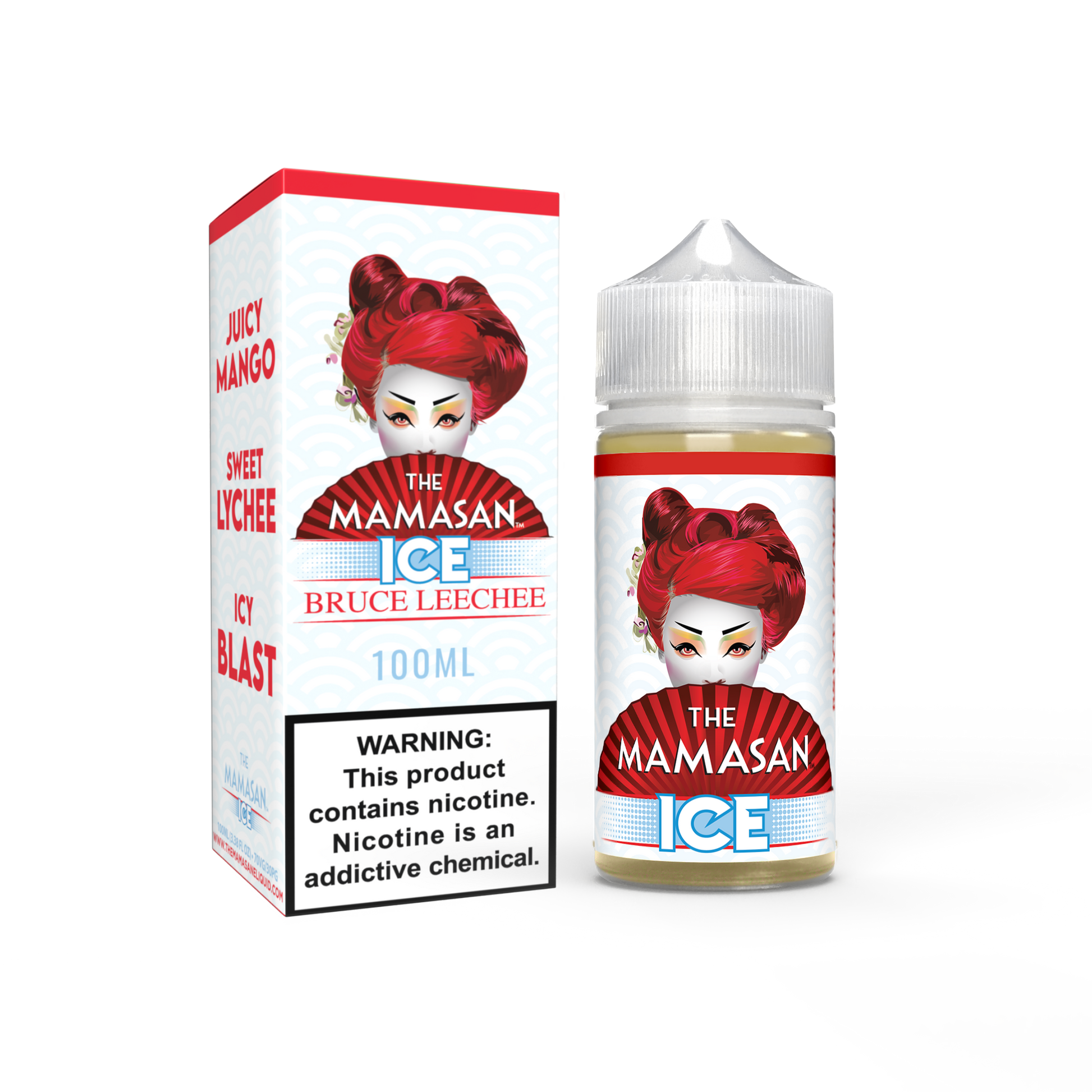 Bruce Leechee Ice Mamasan vape juice 100ml