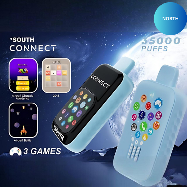 Best Deal South Connect By North 35K Puffs Phone Vape Disposable 