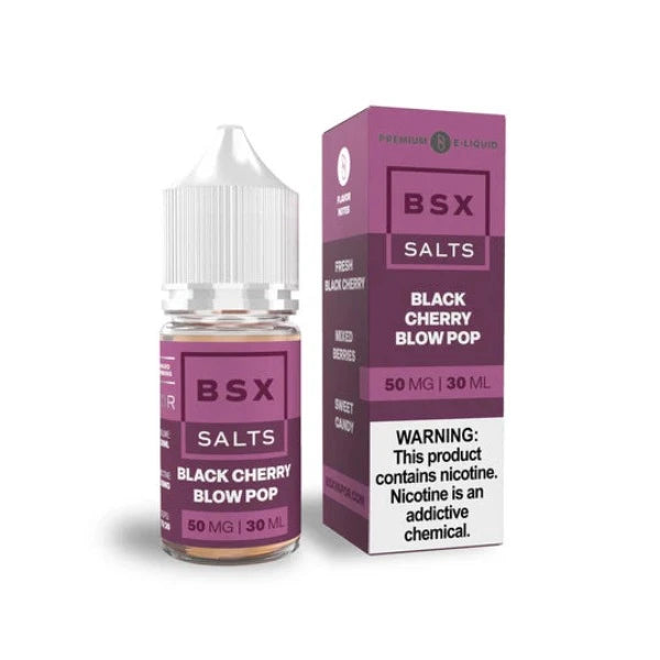 Best Deal Basix Salts by Glas Vape Juice  30ML Black Cherry Blow Pop