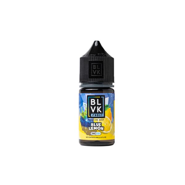 BLVK Frost Series Salt E-Liquid 30mL Best Flavor Blue Lemon