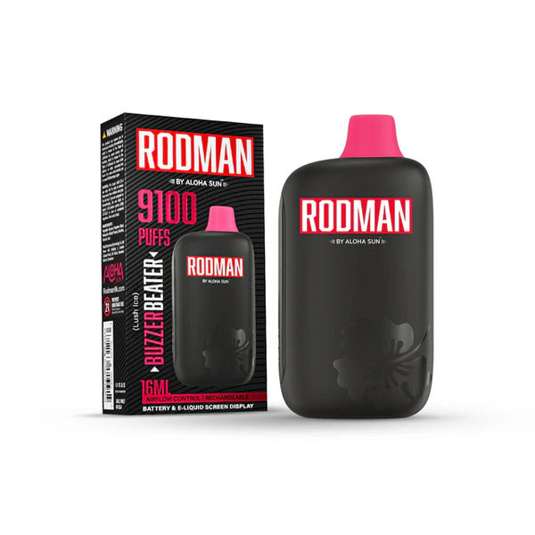 Best Deal RODMAN 9100 Puffs Rechargeable Vape Buzzer Better