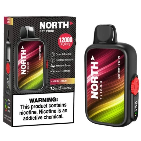 Best Deal North FT12000 Disposable Vape 15mL Cherry Lemon