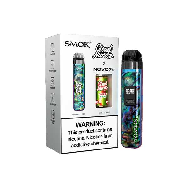 Best Deal SMOK Novo Pro Pod Device + Daddy's Vapor 10mL Bundle - Rainbow / Cherry Apple