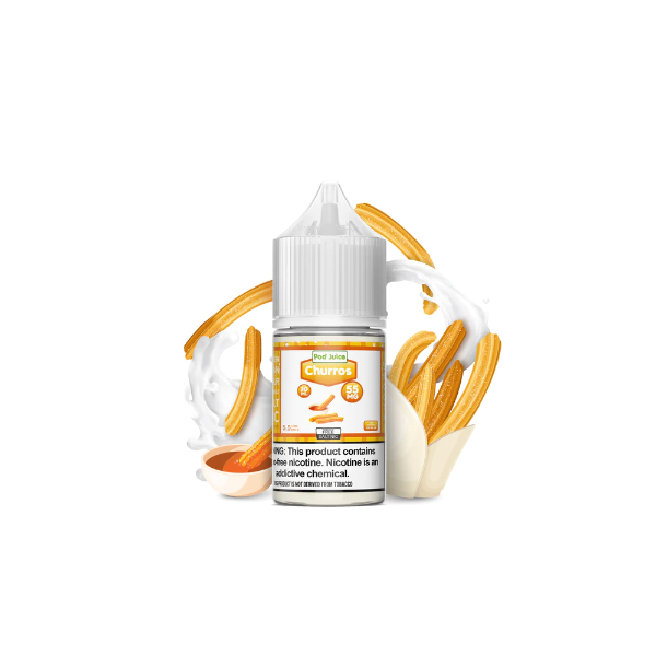 Pod Juice Salt TFN 30mL Vape Juice Best Flavor Churros