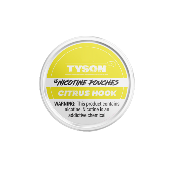 Best Deal Tyson 2.0 Nicotine Pouches 5 Pack - Citrus Hook