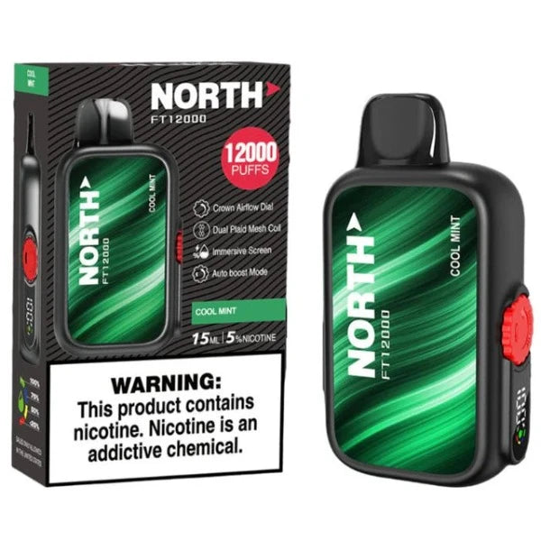 Best Deal North FT12000 Disposable Vape 15mL Cool Mint