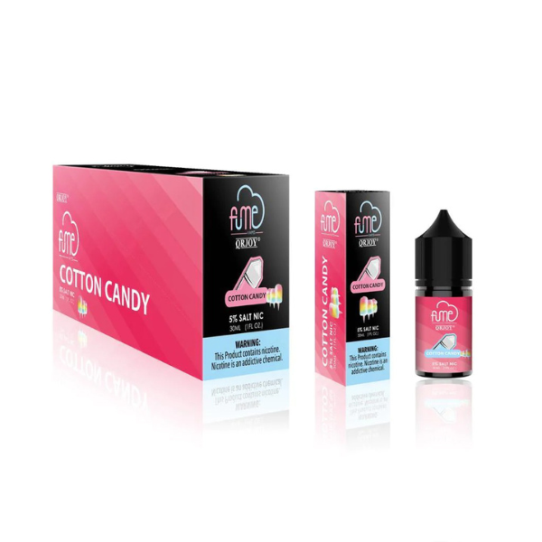 Best Deal Fume Salt E-liquid Vape Juice 30mL -  Cotton Candy