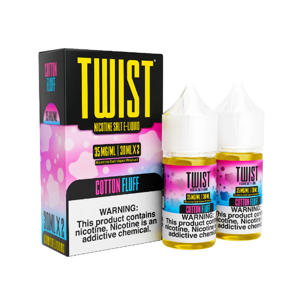 Lemon Twist 30mL x 2 Vape Juice Best Flavor Cotton Fluff