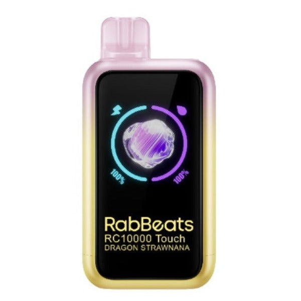 Best Deal RabBeats RC10000 TOUCH Disposable Vape Dragon Strawnana