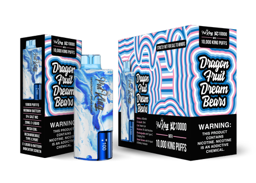 Pod King XC10000 Disposable Vape - Dragonfruit Dream Bears