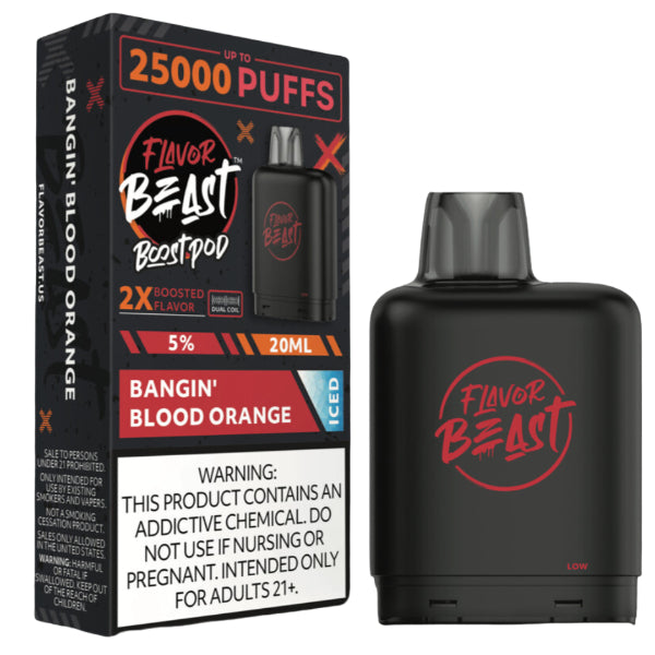 Flavor Beast Level X Boost Pods 25,000 Puffs