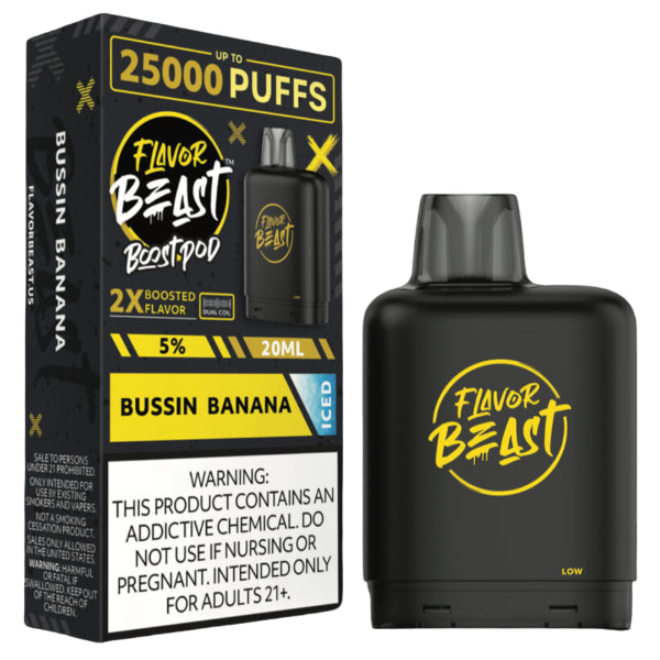 Flavor Beast Level X Boost Pods 25,000 Puffs