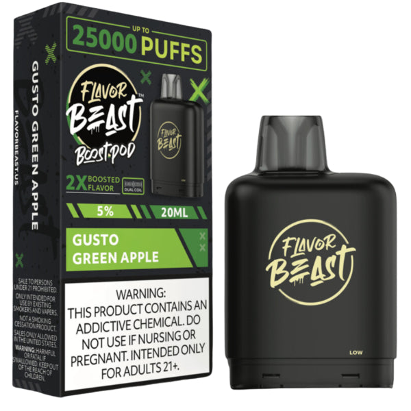 Flavor Beast Level X Boost Pods 25,000 Puffs