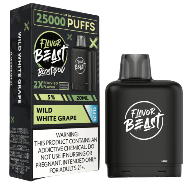 Flavor Beast Level X Boost Pods 25,000 Puffs