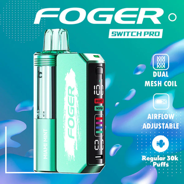 Foger Switch Pro 30,000 Puffs Disposable Kit Miami Mint