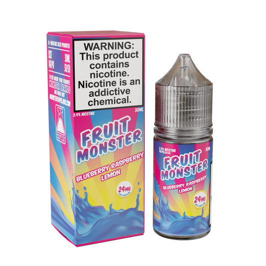 Best Deal Fruit Monster Salts 30mL Vape Juice - Blueberry Raspberry Lemon 