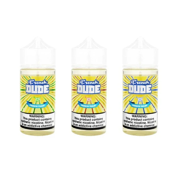 Best Deal French Dude (Freebase) E-Liquid Vape Juice 100mL 