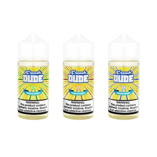 Best Deal French Dude (Freebase) E-Liquid Vape Juice 100mL 