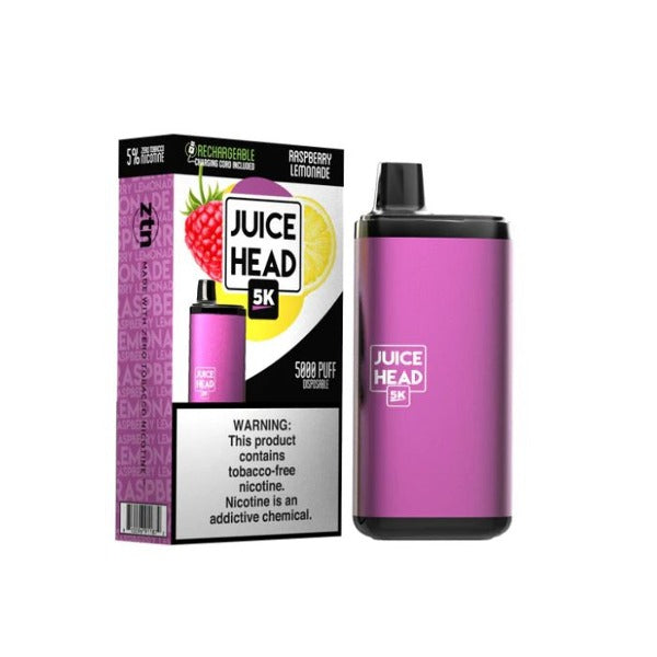 Best Deal Juice Head 5K Single TFN Disposable Vape 10mL Raspberry Lemonade