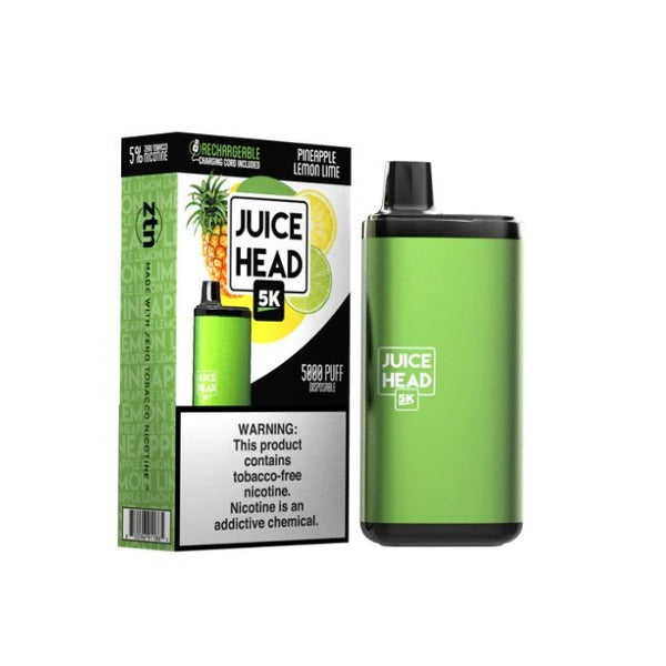 Best Deal Juice Head 5K Single TFN Disposable Vape 10mL Pineapple Lemonade Lime