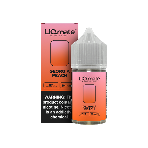 Best Deal 7Daze Liqmate 30mL Vape E-Liquid - Georgia Peach