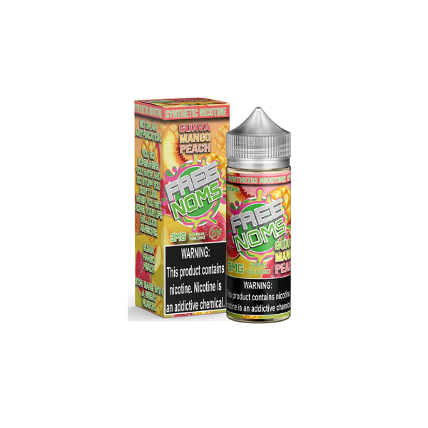 Freenoms TFN 120mL Vape Juice Best Flavor Guava Peach Mango Cream